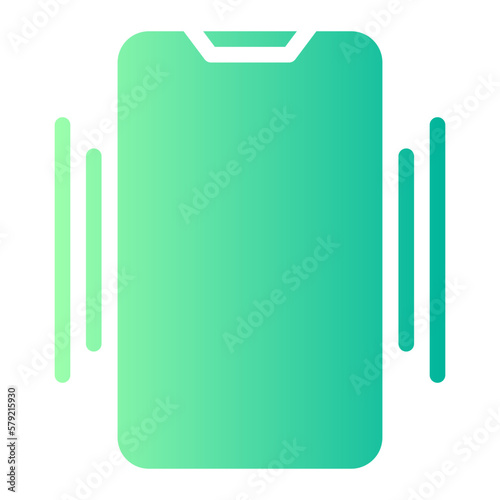 voice assistant gradient icon