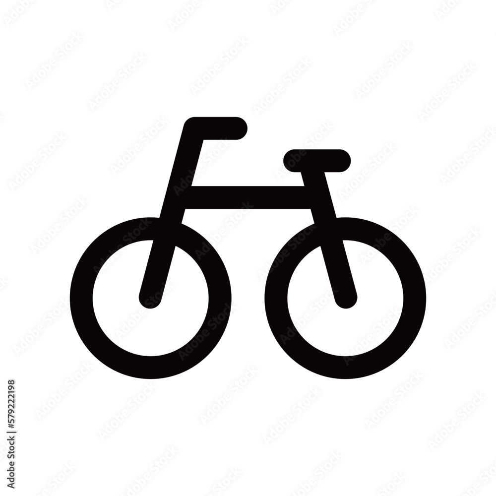 自転車アイコン_黒 自転車アイコン_黒