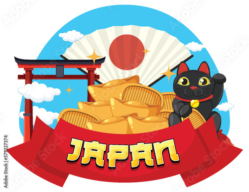 Japanese element nation tradition symbol