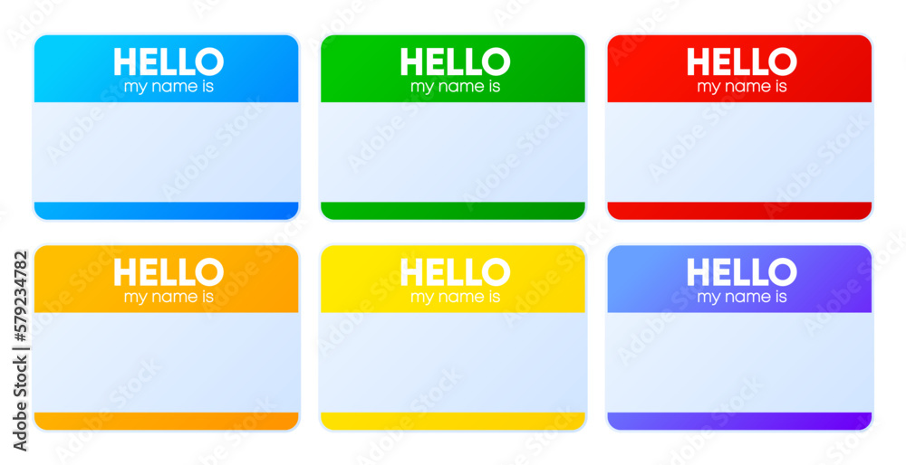 Name Badge Collection Hello My Name Is Badge With My Name Tag Paper name-badge-collection-hello-my-name-is-badge-with-my-name-tag-paper