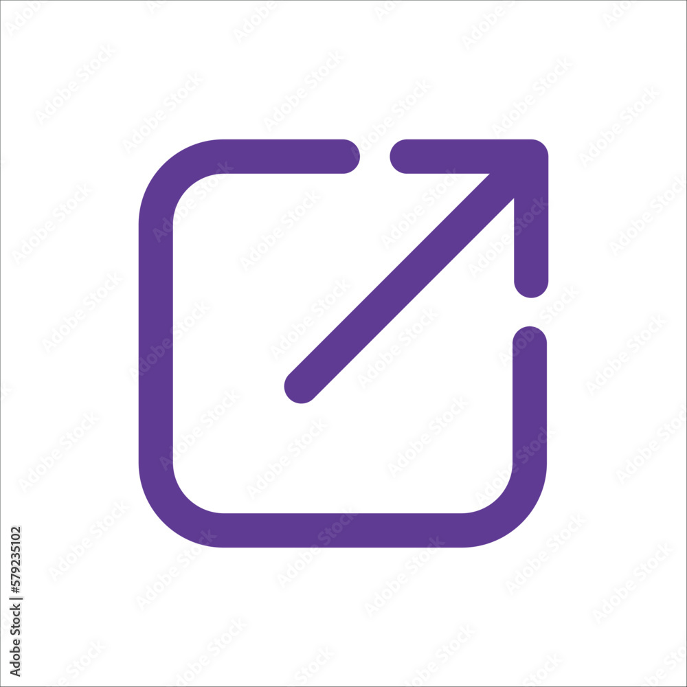 External Link Icon Vector Design Template External Link Icon Vector Design Template