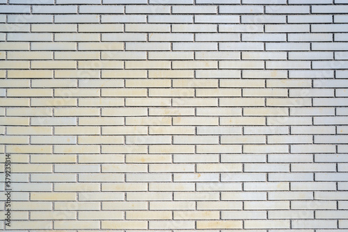 Background from a beige clinkered wall photo