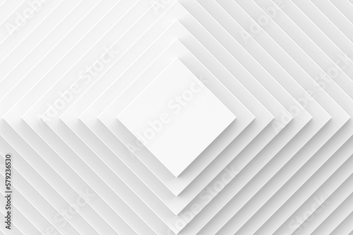 Obraz na płótnie 3d render texture with square parts rotation. Spiral surface concept. 3d white square. abstract pattern for web template background, brochure cover or app. Geometric 3D rendering w salonie