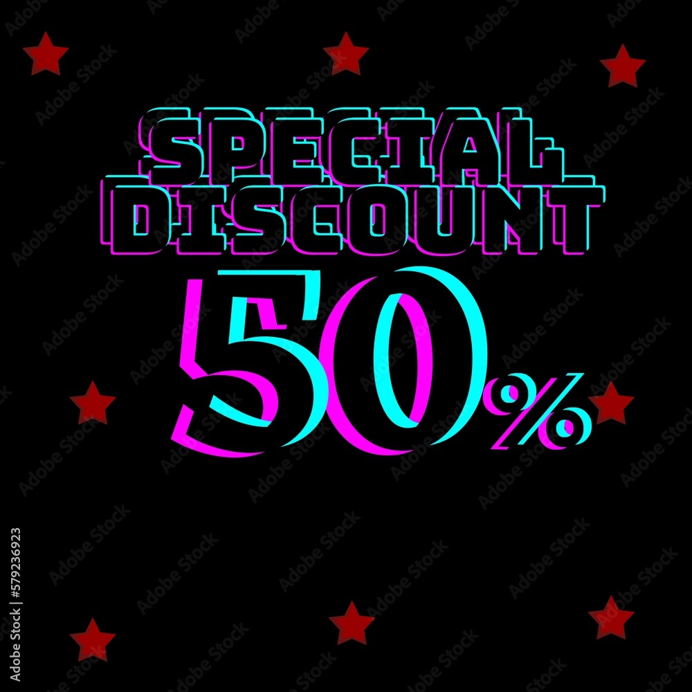 Design discount 50%