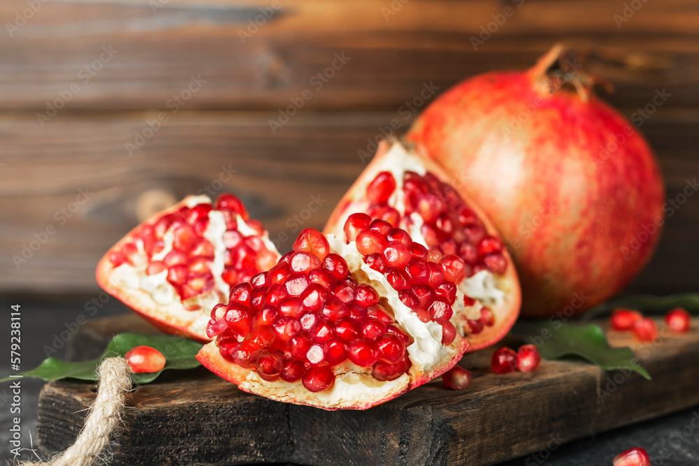 fresh ripe juicy pomegranate fresh ripe juicy pomegranate