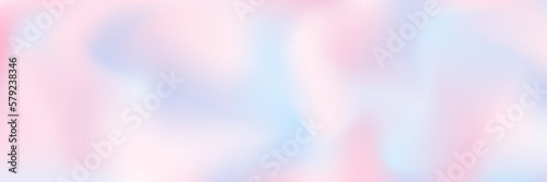 Romantic gradient sky pattern. Cirrus clouds gradient background. Pink and blue colors. Vector abstract concept.
 photo