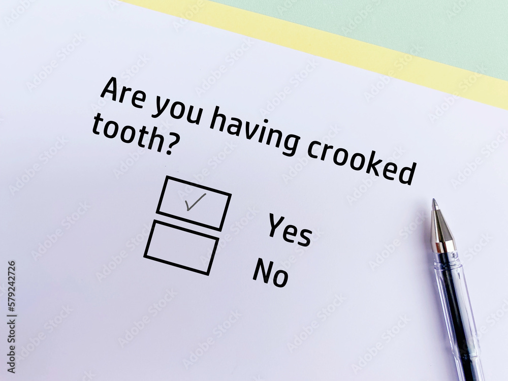 Questionnaire about dental care Questionnaire about dental care