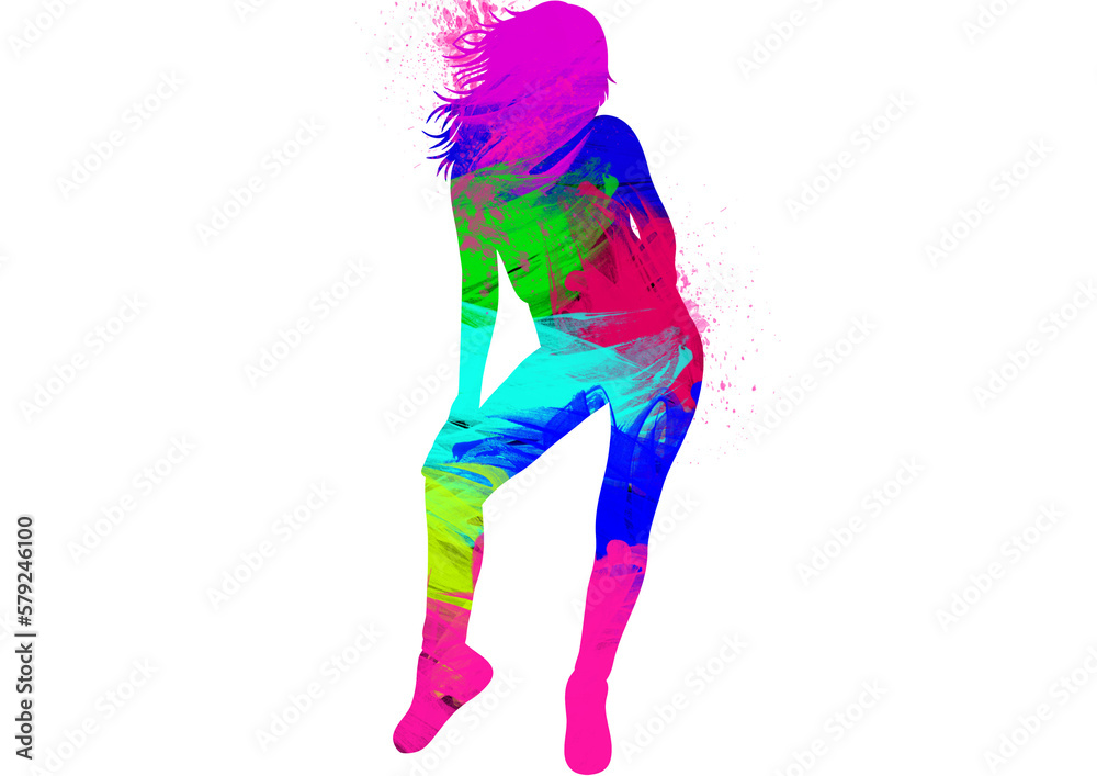 Watercolor Dancer drawing, silhouette of a dancing person, Watercolor dancing, Hiphop, Classical Watercolor Dancer drawing, silhouette of a dancing person, Watercolor dancing, Hiphop, Classical