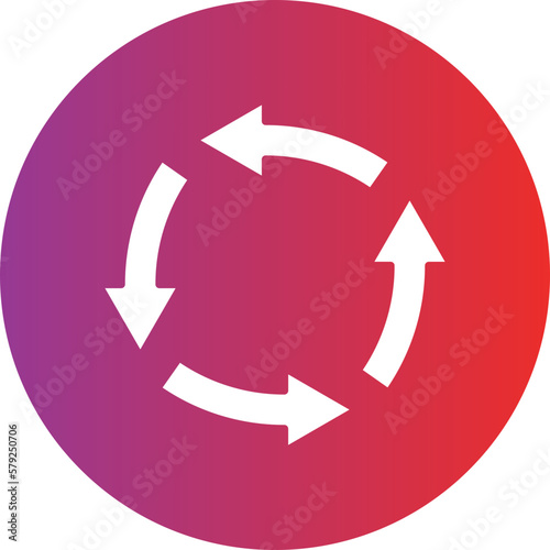 Free Download Vector Design Rotation Icon Style - GFXLoad
