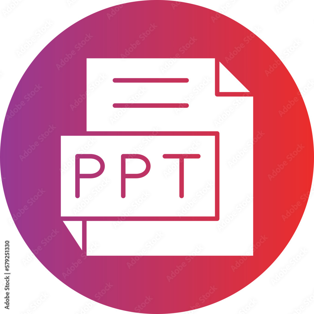 Vector Design PPT Icon Style Vector Design PPT Icon Style