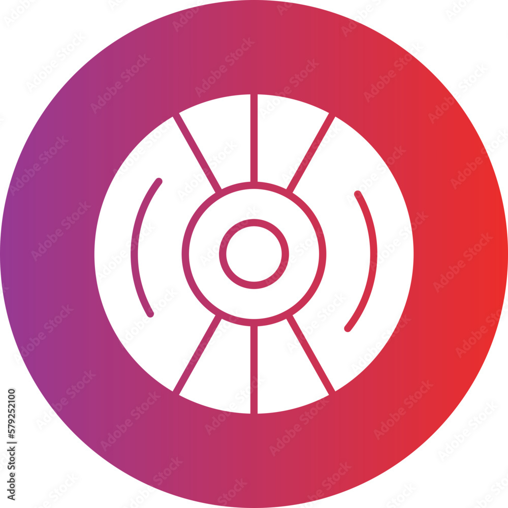 Vector Design Compact Disk Icon Style Vector Design Compact Disk Icon Style