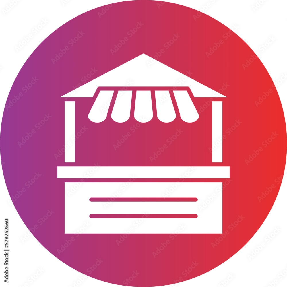 Vector Design Stall Icon Style Vector Design Stall Icon Style