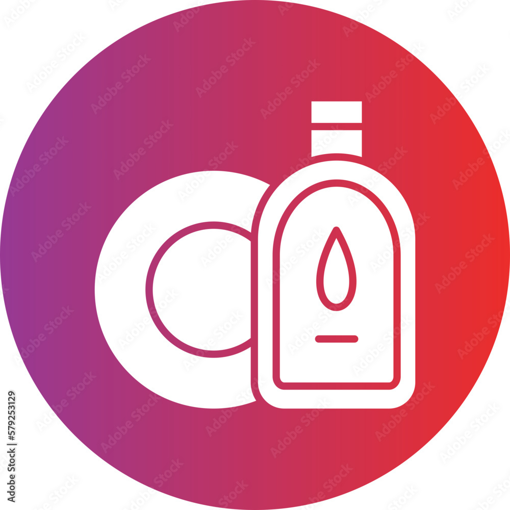Vector Design Dishwashing Icon Style Vector Design Dishwashing Icon Style