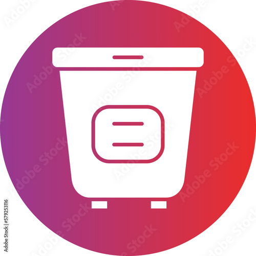 Vector Design Laundry Basket Icon Style
