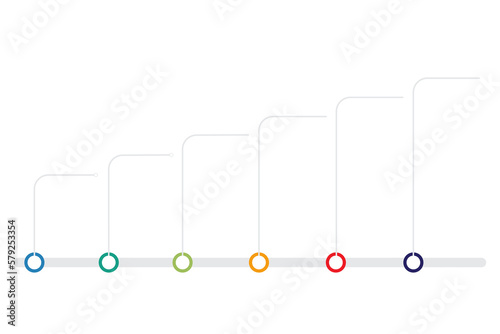 Infographic template for business. Modern Timeline diagram with journey concept, presentation vector infographic with PNG transparent background.