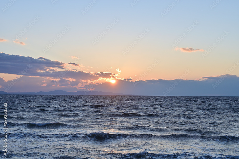 Circling the northeastern coast in spring Circling the northeastern coast in spring