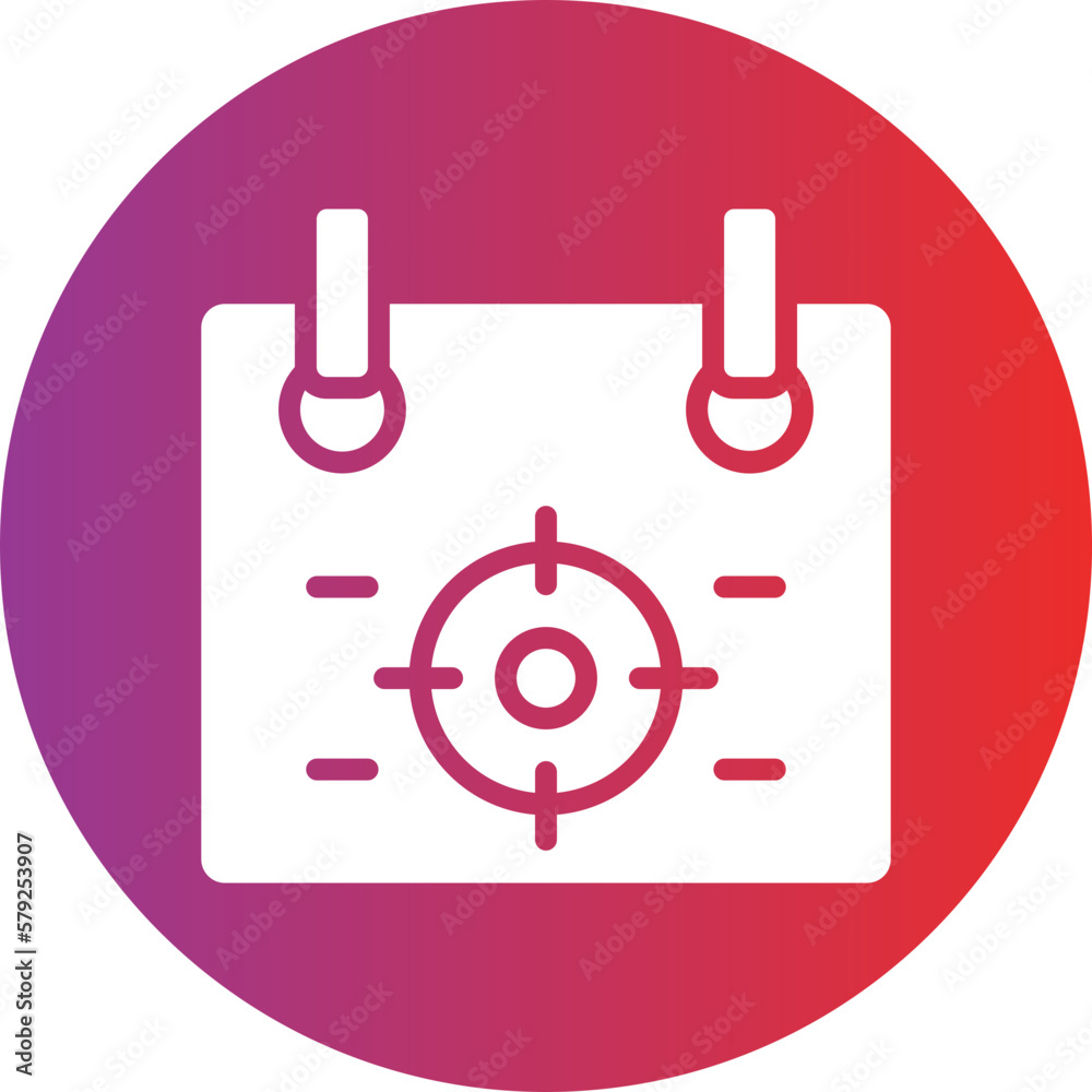 Vector Design Target Icon Style Vector Design Target Icon Style