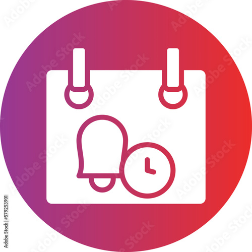 Vector Design Reminder Icon Style