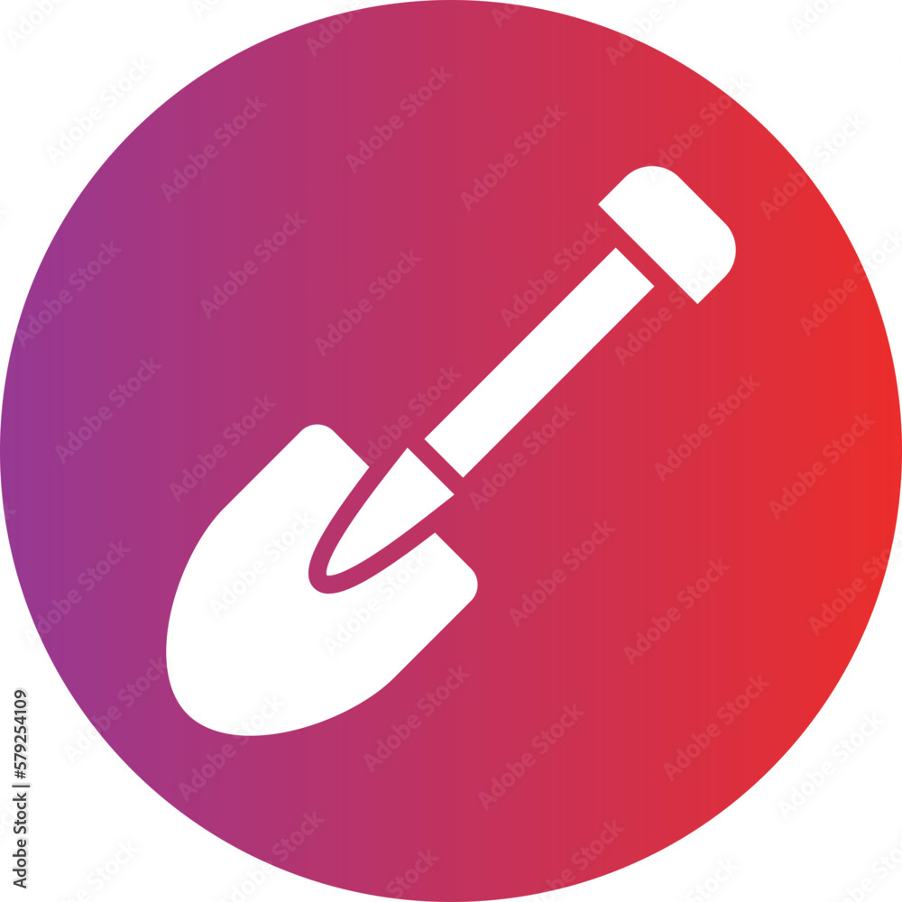 Vector Design Shovel Icon Style Vector Design Shovel Icon Style
