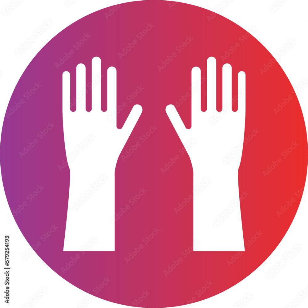 Obraz premium Vector Design Gloves Icon Style