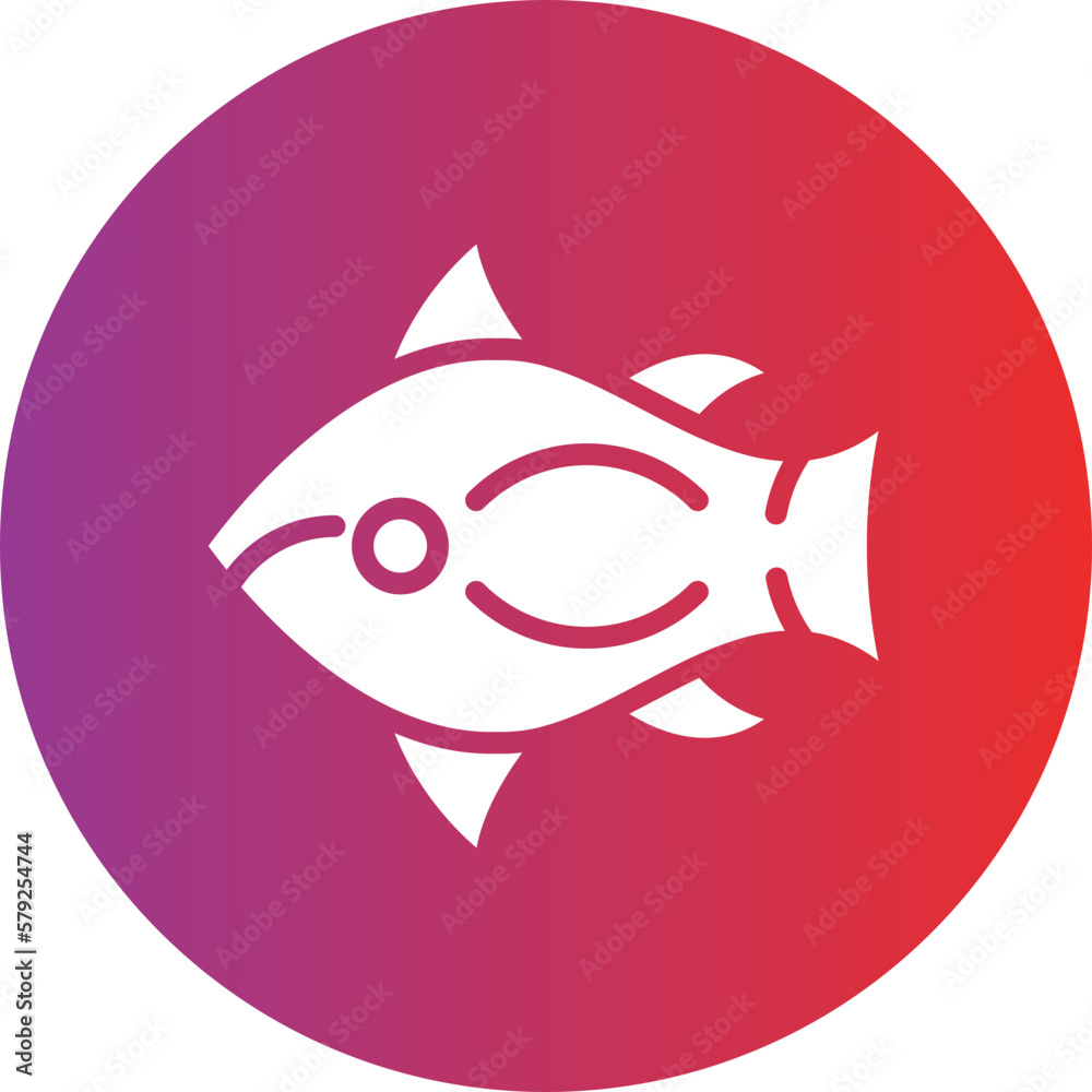 Vector Design Salmon Icon Style Vector Design Salmon Icon Style