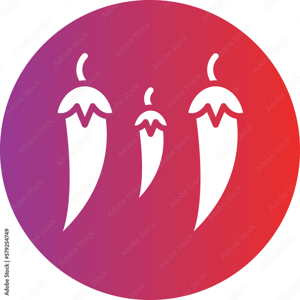 Fototapeta premium Vector Design Pepper Icon Style