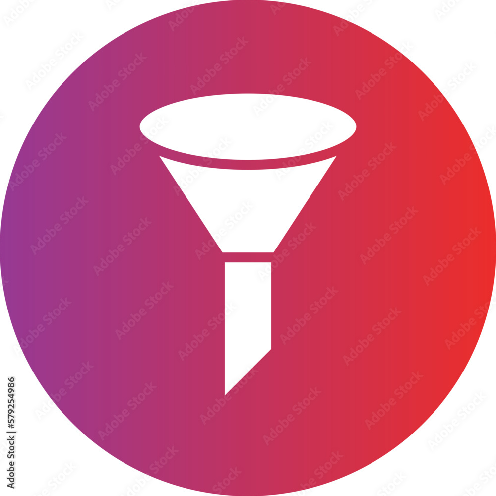 Vector Design Funnel Icon Style Vector Design Funnel Icon Style