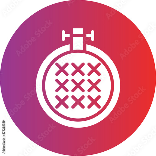 Vector Design Cross Stitch Icon Style