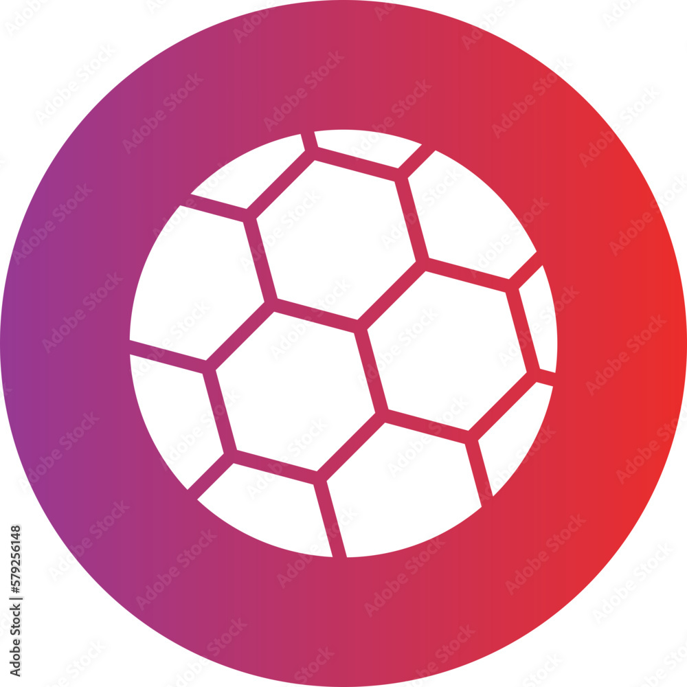 Fototapeta premium Vector Design Football Icon Style