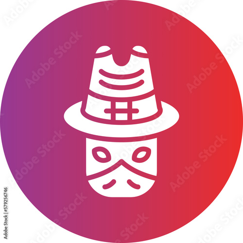 Vector Design Bandit Icon Style
