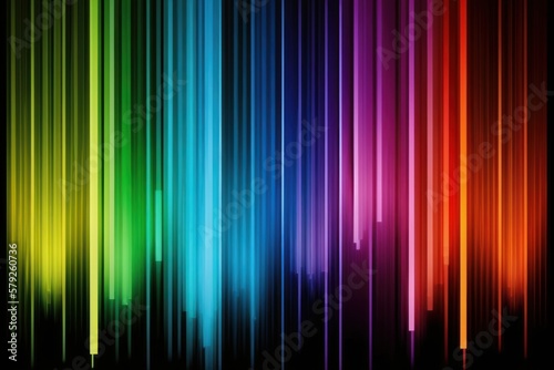 Abstract Colorful Design Art Background Generative AI