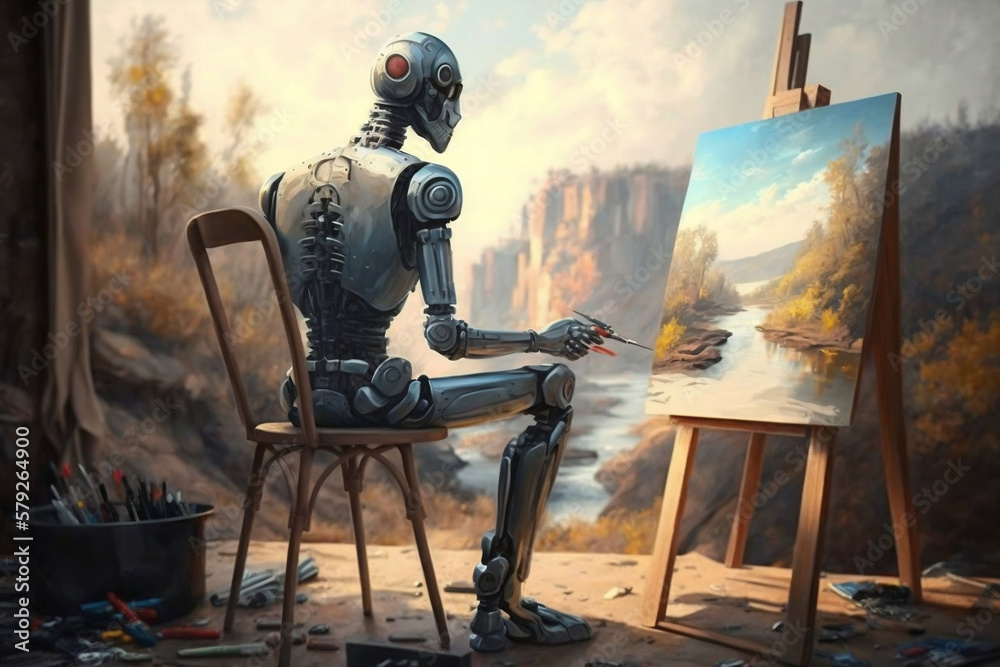 Artificial Imagination: A Generative AI-Powered Robot Painting ...