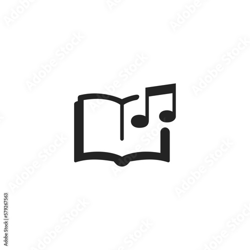 Audio Book - Pictogram (icon) 