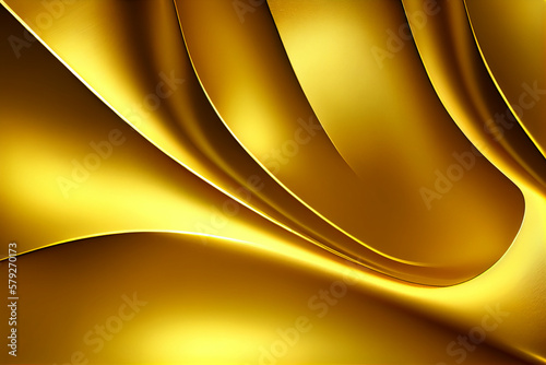 abstract golden background. generative ai