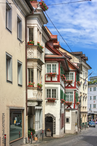 Street in St. Gallen, Switzerland