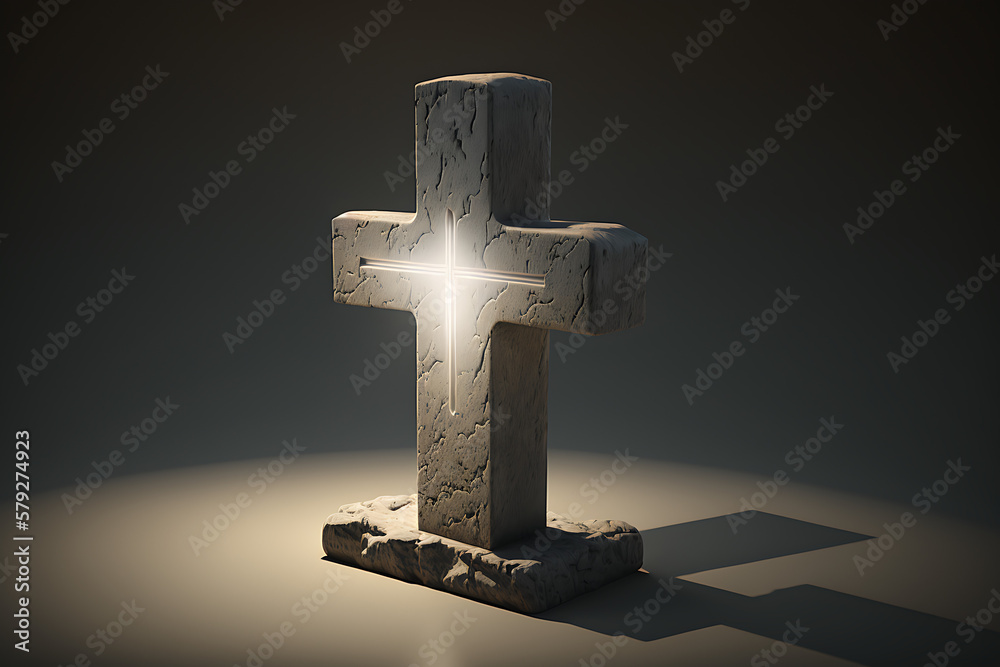 Cross of Jesus Christ,Cross Background ,Jesus,Christian Cross Background By Generative AI