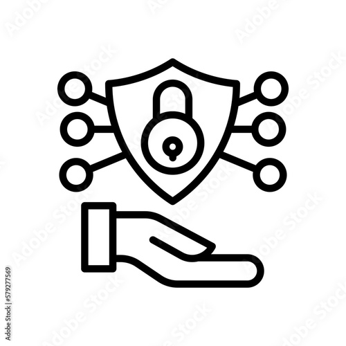 Protection Provision Vector illustration icon