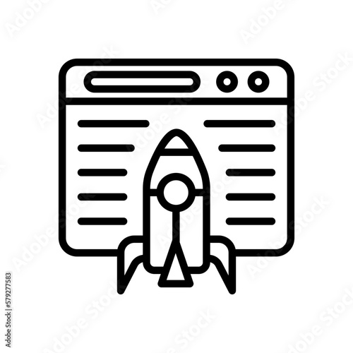 Ddos Attack Vector illustration icon