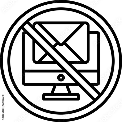 Prohibited Sign Icon