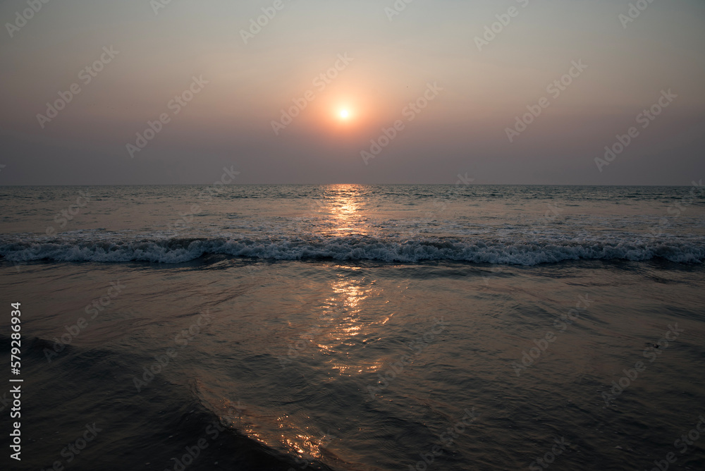 Fototapeta premium Sunset on the beach