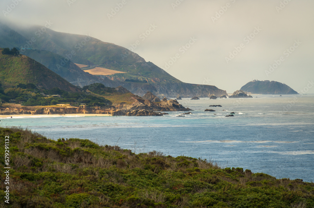 Big Sur Overlook of the Pacific Ocean