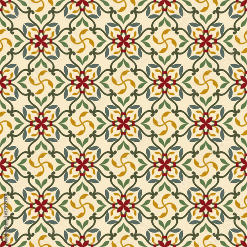 classic vintage seamless pattern 04
