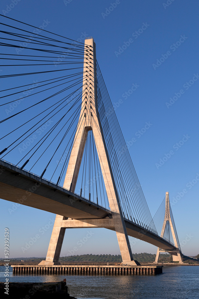 Bridge over the Guadiana River in Ayamonte Bridge over the Guadiana River in Ayamonte