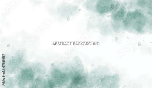 Abstract horizontal watercolor background. Neutral light colored empty space background illustration