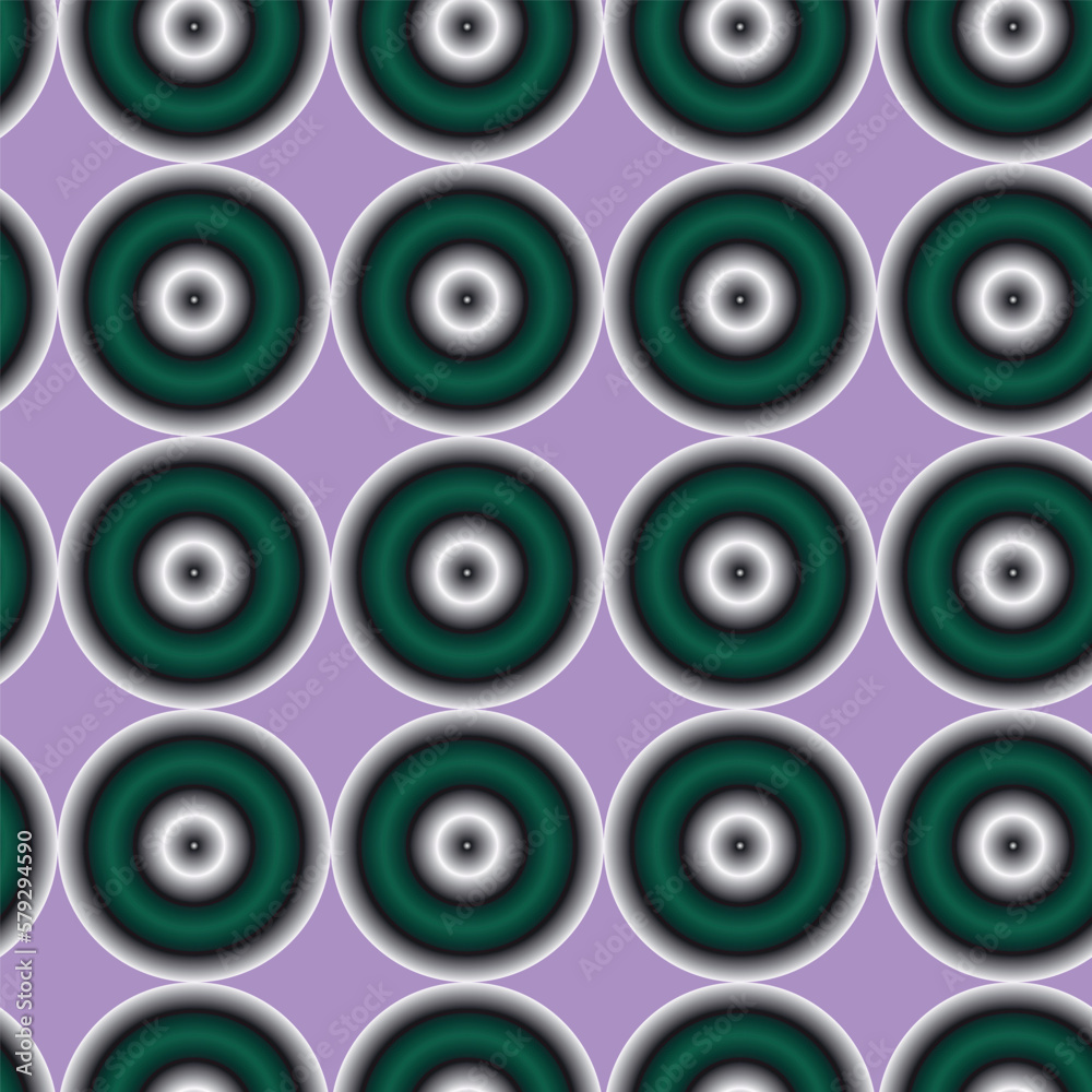 Seamless pattern with different circles.  Vector file for designs.