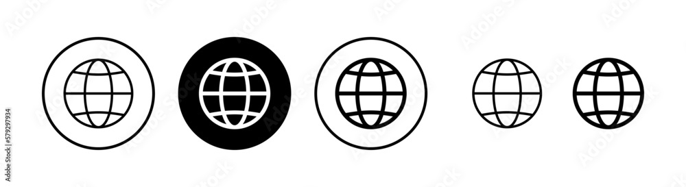 Web icon vector illustration. go to web sign and symbol. web click icon. Global search icon Web icon vector illustration. go to web sign and symbol. web click icon. Global search icon