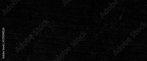 Panorama of Dark grey black slate background or texture. Black granite slabs background, black stone background. Black surface. Top view. Free space for your text.