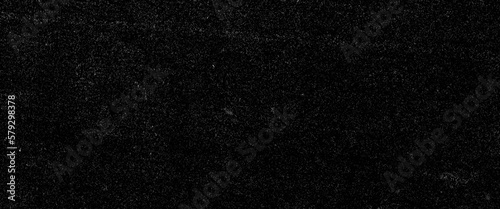 Panorama of Dark grey black slate background or texture. Black granite slabs background, black stone background. Black surface. Top view. Free space for your text.