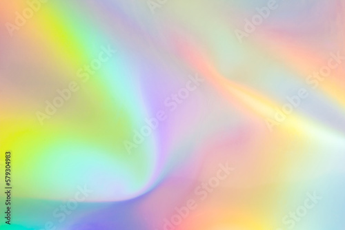Iridescent background. Holographic Abstract soft pastel colors backdrop. Holographic Foil Backdrop. Trendy creative gradient.