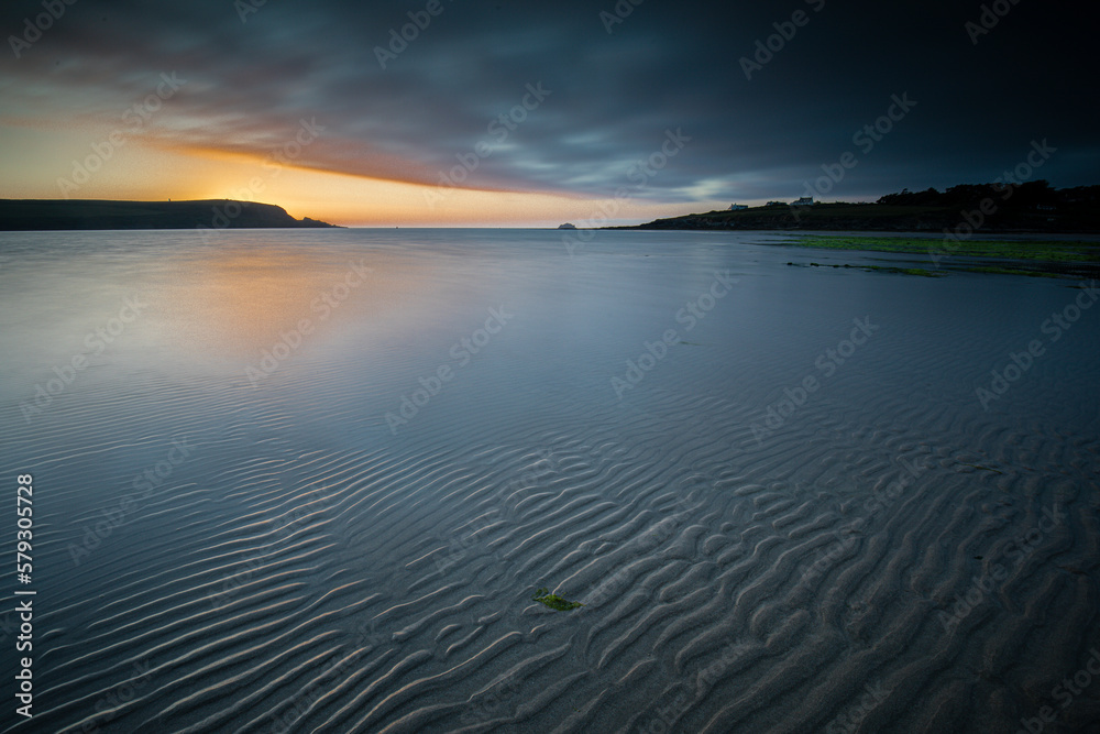 Fototapeta premium Daymer Bay, Cornwall, UK